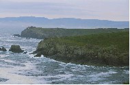 Costa de Oleiros. Cantís
