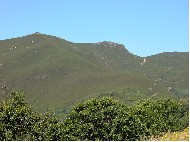 Cumes de Píapaxaro. Serra  do Courel  . 1619 mts .