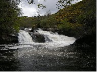 Río Ulla . Torrentes de Mácara
