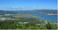 Río Miño. Desembocadura en A Guarda